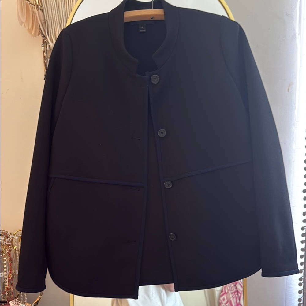 J. Crew Black Blazer Tailored Suit Jacket - Picture 3 of 8